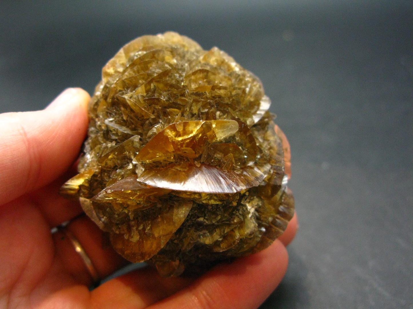 Amazing Fluorescent Gypsum Crystal from Canada - 2.3" - 98.16 Grams