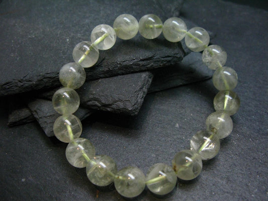 Sanidine Gold Labradorite Genuine Bracelet ~ 7 Inches ~ 10mm Round Beads
