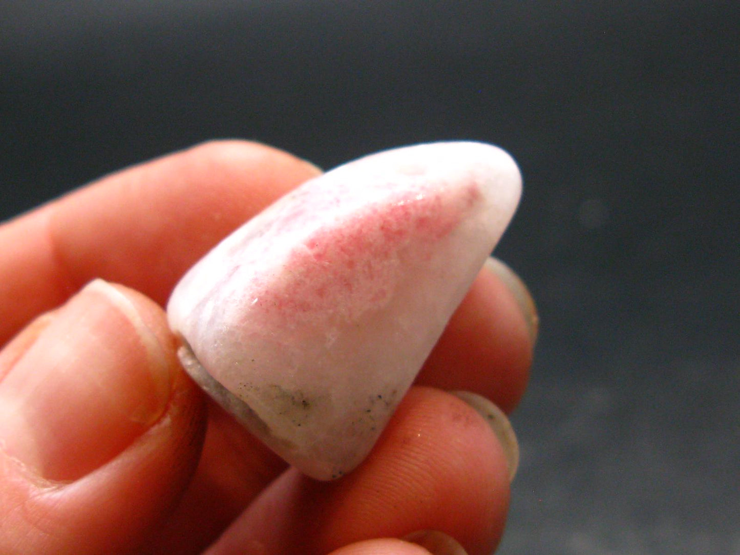 Rare Pink Tugtupite Tumbled Piece From Greenland - 33.95 Carats - 0.9"