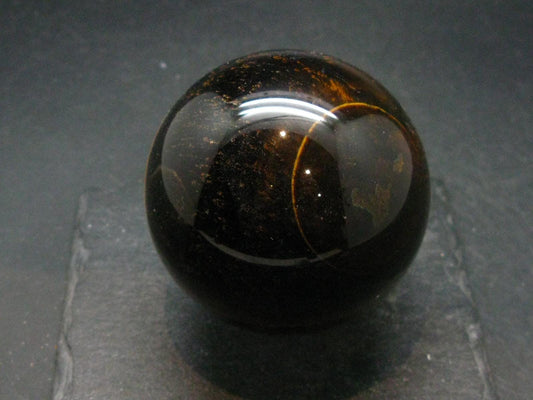 Tiger Eye Sphere From South Africa - 2.2"