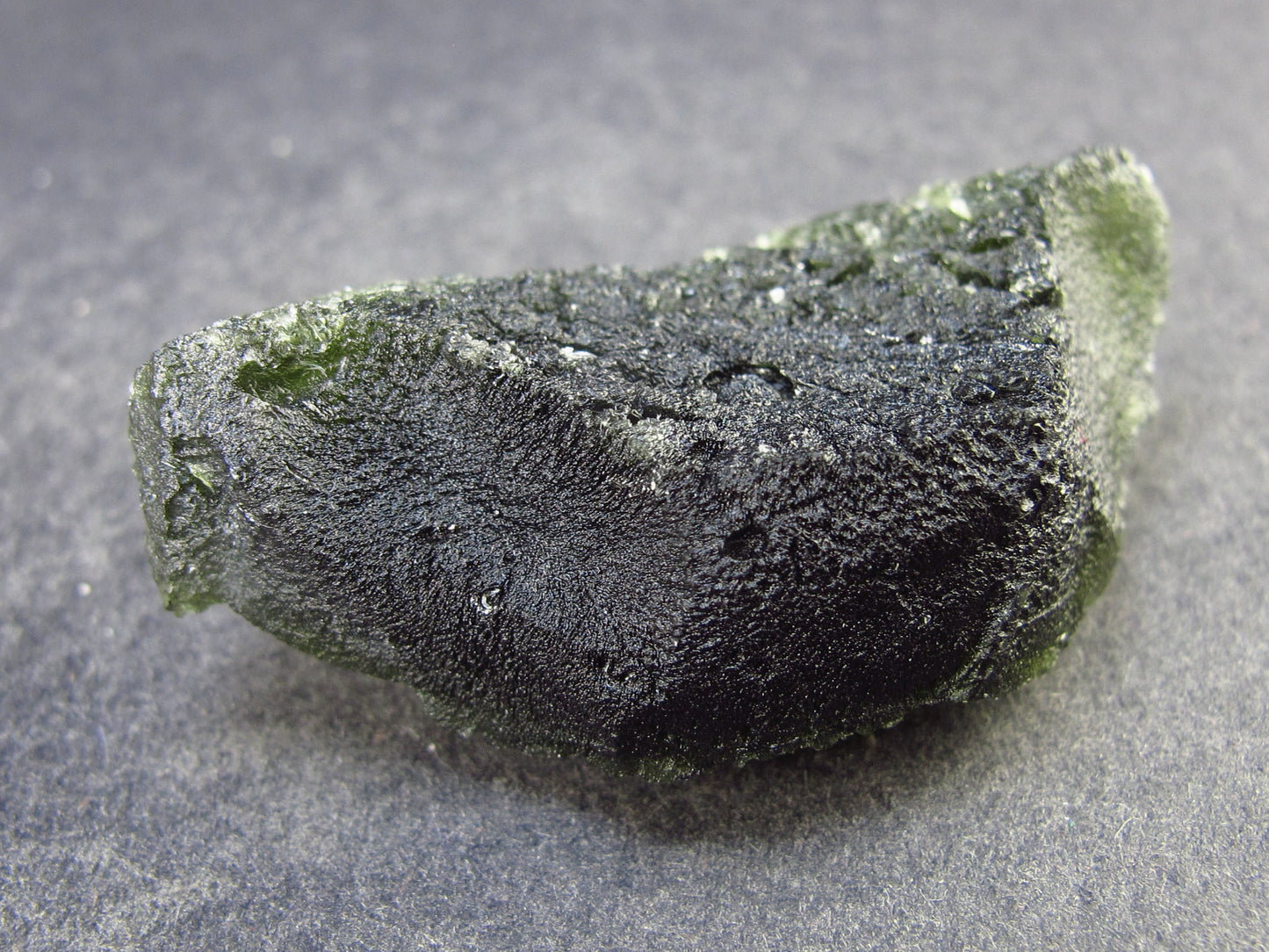 Moldavite Tektite Raw Piece from Czech Republic - 1.8" - 103 Carats - 20.7 Grams