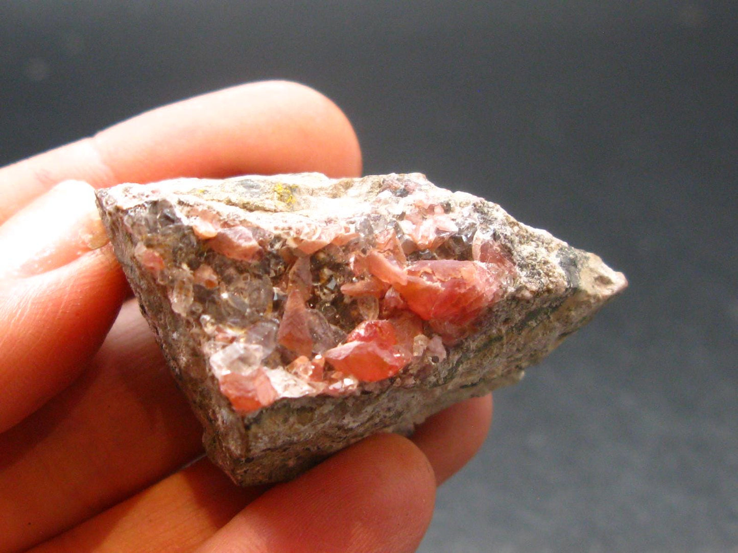 Rhodochrosite Gem Cluster From Peru - 1.7" - 39.13 Grams