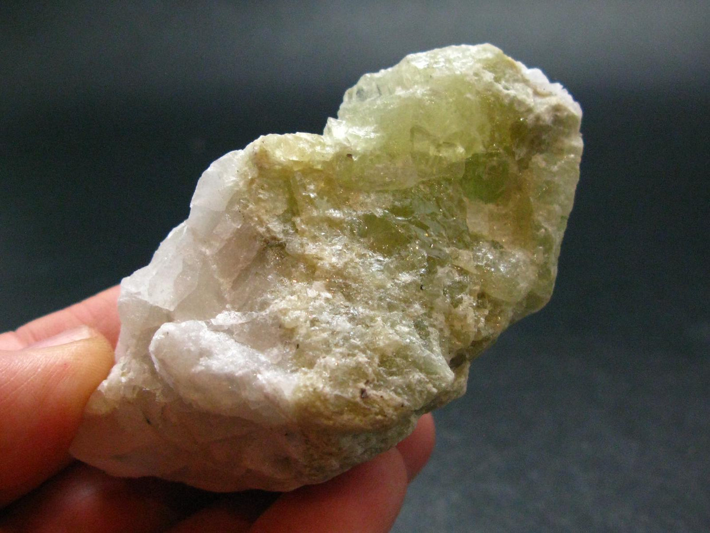 Gem Green Hiddenite Spodumene Crystal From Brazil - 3.0" - 120.22 Grams