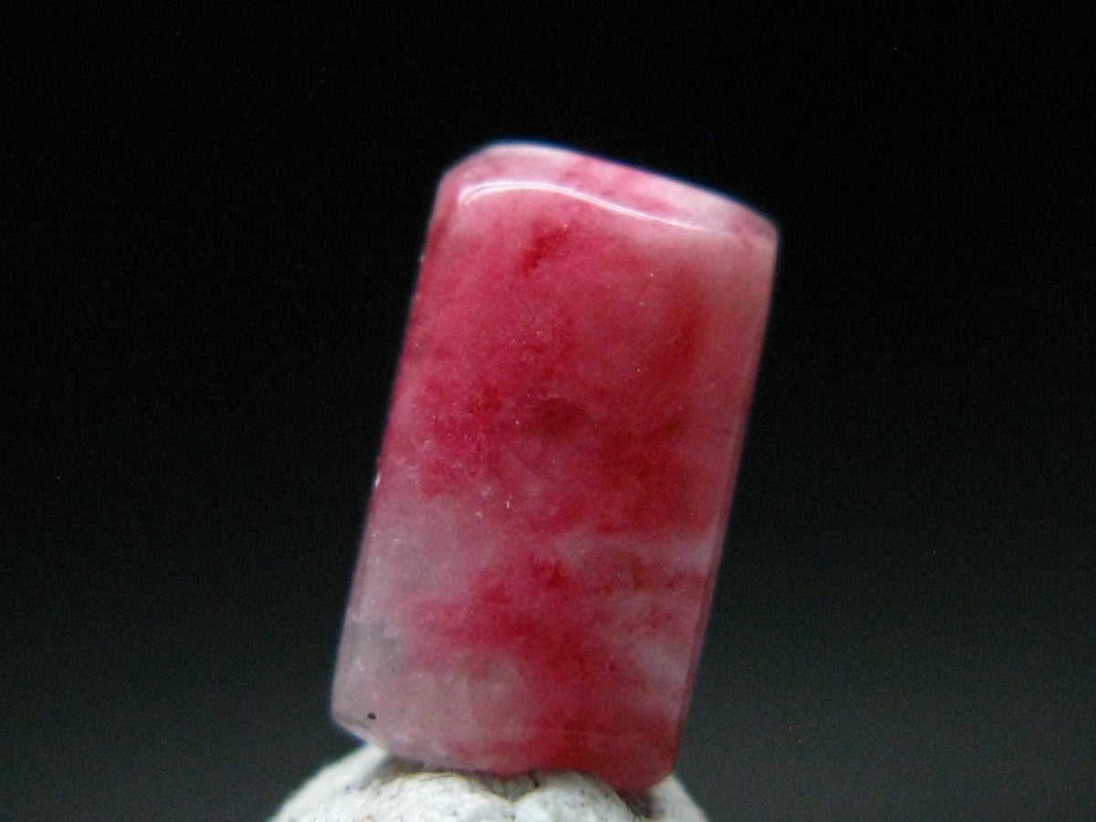 Rare Pink Tugtupite Gem Cabochon From Greenland - 2.14 Carats - 12x6mm