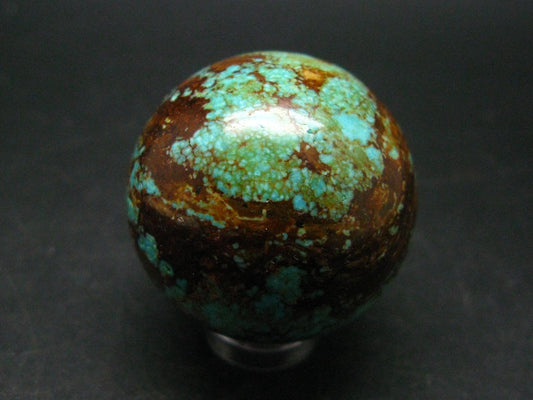 Genuine Turquoise Ball Sphere From USA - 35mm - 53.10 Grams