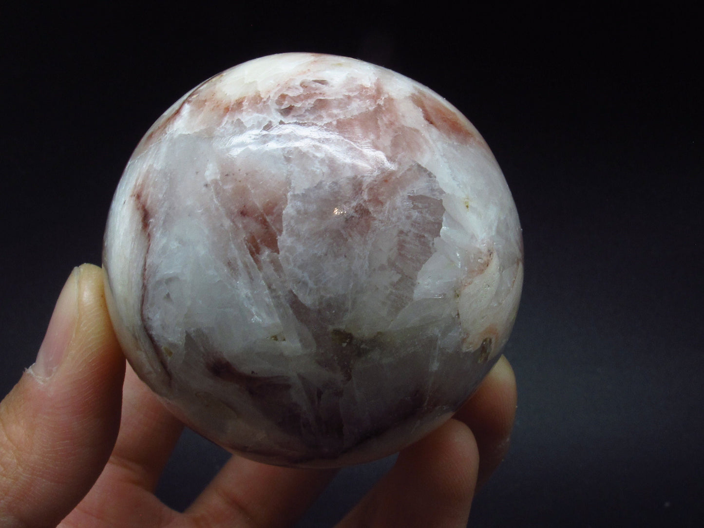 Unique Stilbite Sphere Ball From India - 2.1"