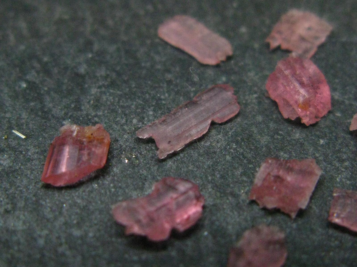 Lot of 10 Rare Gem Vayrynenite Crystals From Pakistan - 1.19 Carats