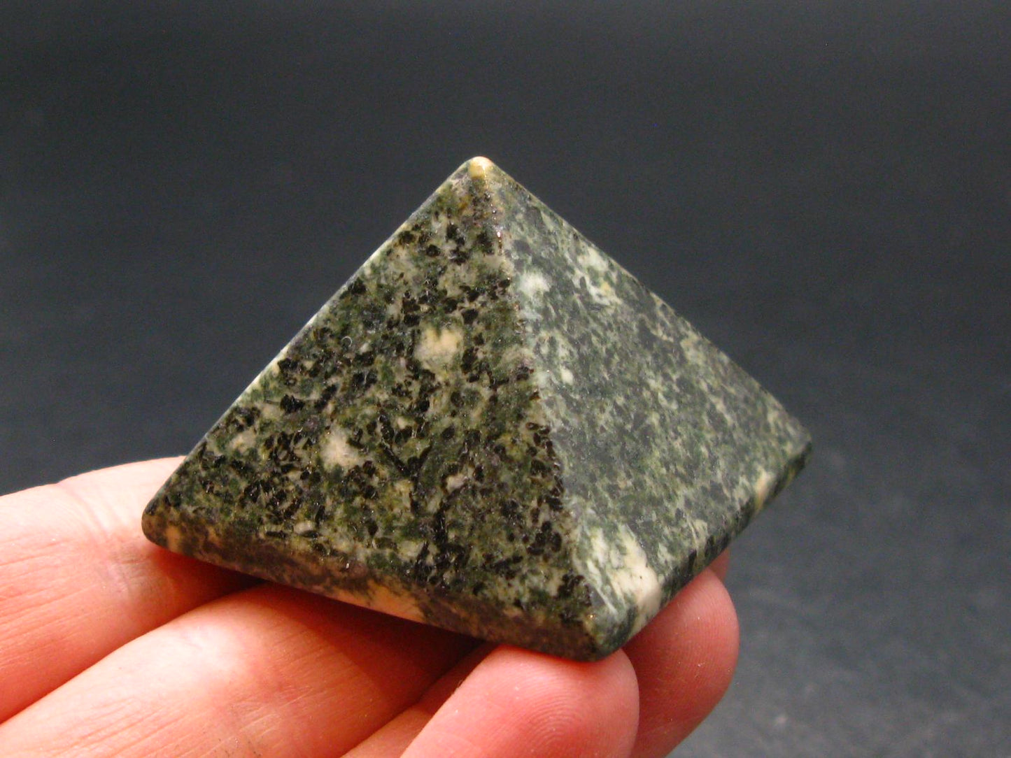 Rare Stonehenge Bluestone Pyramid From Wales UK - 1.5"