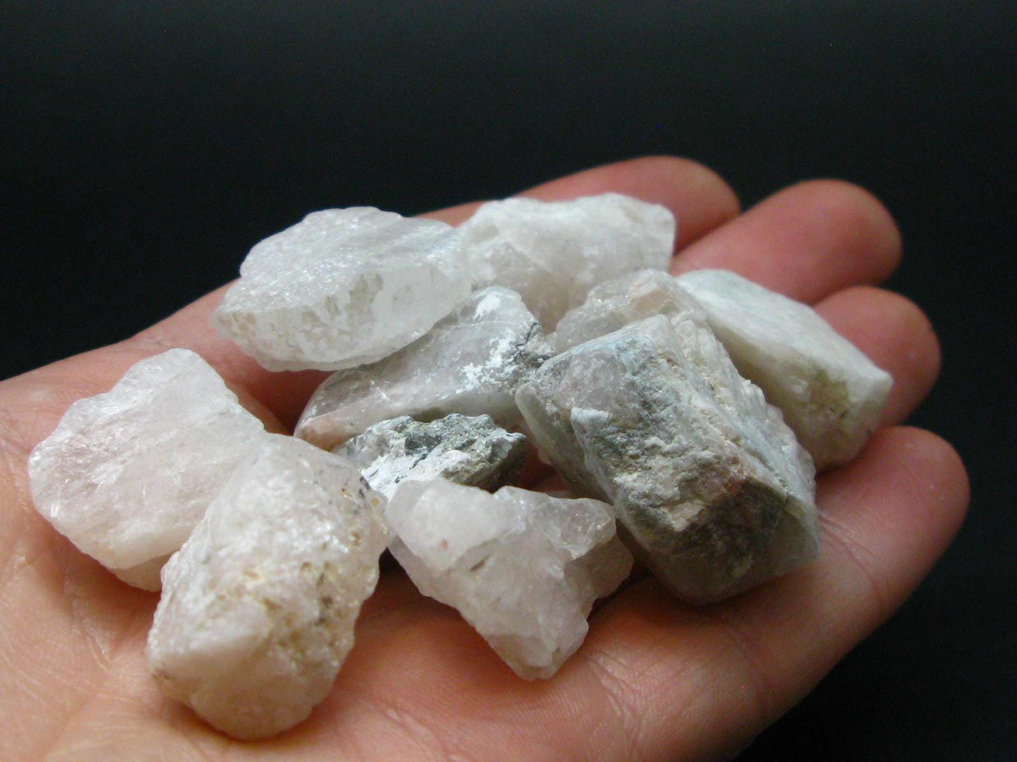 Lot of 10 Phenakite Phenacite Crystals From Brazil - 63.87 Grams