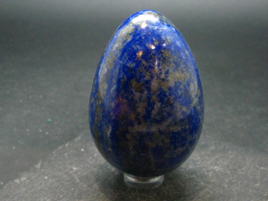 Beautiful Blue Lapis Lazuli Egg from Afghanistan - 2.4"