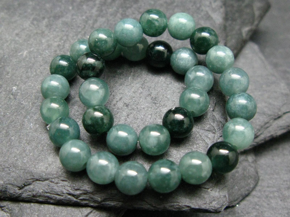 Guatemala Jade Jadeite Genuine Bracelet ~ 7 Inches ~ 6mm Round Beads