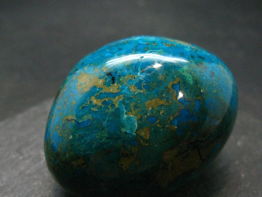 Chrysocola Tumbled Piece from Peru - 1.9" - 94.92 Grams