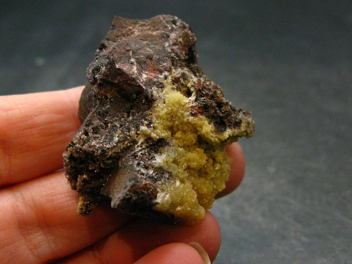Nice Large Yellow Mimetite Cluster from Mexico - 1.6"