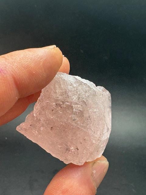 Gem Pink Morganite (Beryl) Crystal From Brazil - 1.8" - 37.9 Grams