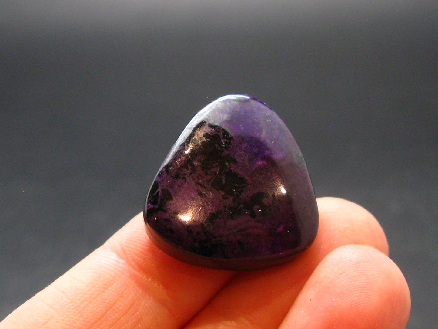 Sugilite Metal Free Pendant From South Africa - 0.9" - 8.49 Grams