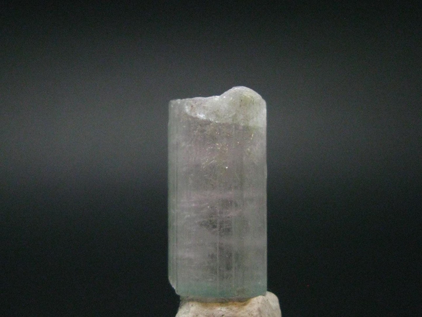 Rare Gem Watermelon Gem Tourmaline Crystal From Brazil - 0.9"