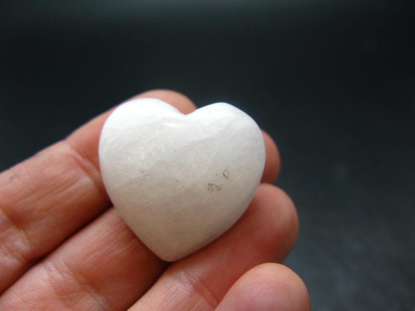 Rare Cryolite Heart From Greenland - 0.9" - 9.39 Grams