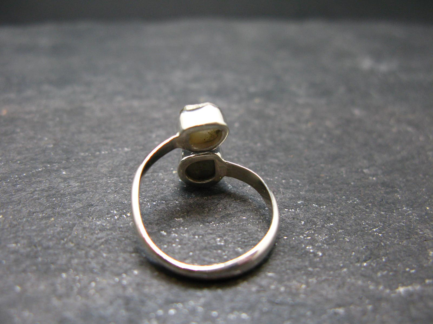 Phenakite Phenacite Crystal Silver Ring From Russia - Size 7 - 2.25 Grams