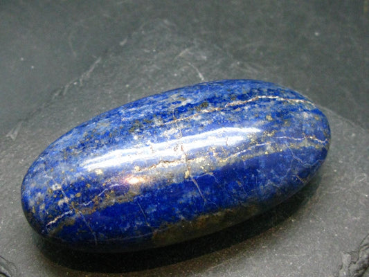 Lapis Lazuli Lazurite Tumbled Stone From Afghanistan - 3.0"
