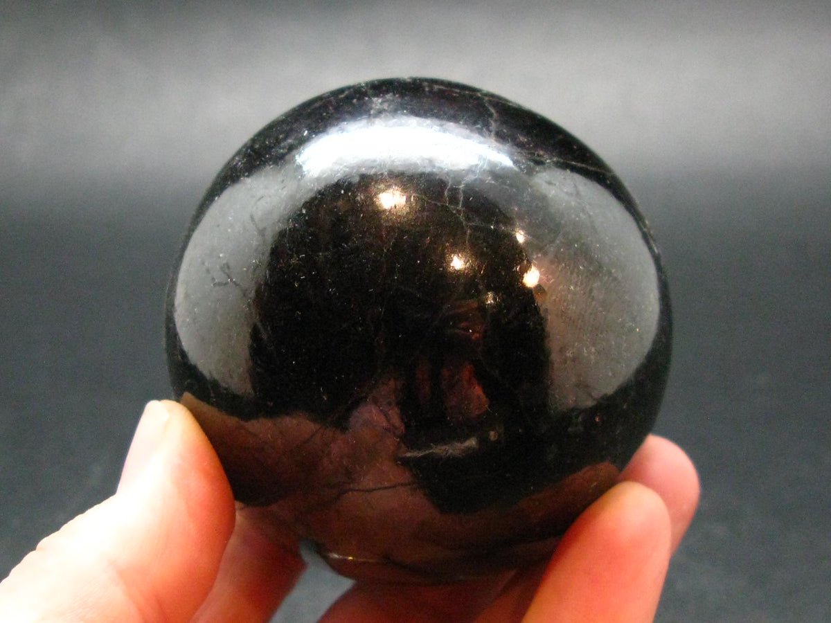 Red Garnet Almandine Sphere Ball From India - 464.26 Grams - 2.4"