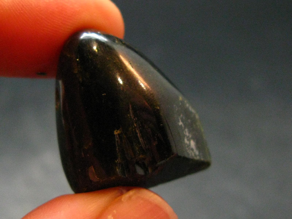 Nice Rare Terminated Epidote Crystal Metal Free Pendant From Peru - 1.0" - 13.40 Grams