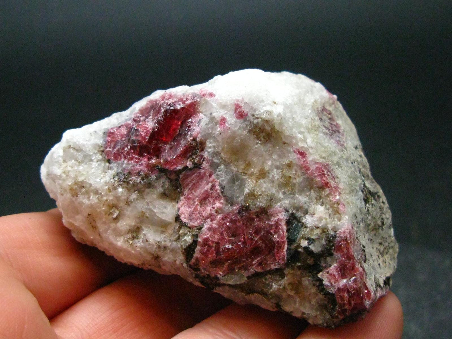 Rare Red Eudialyte from Quebec, Canada - 1.8" - 71.84 Grams