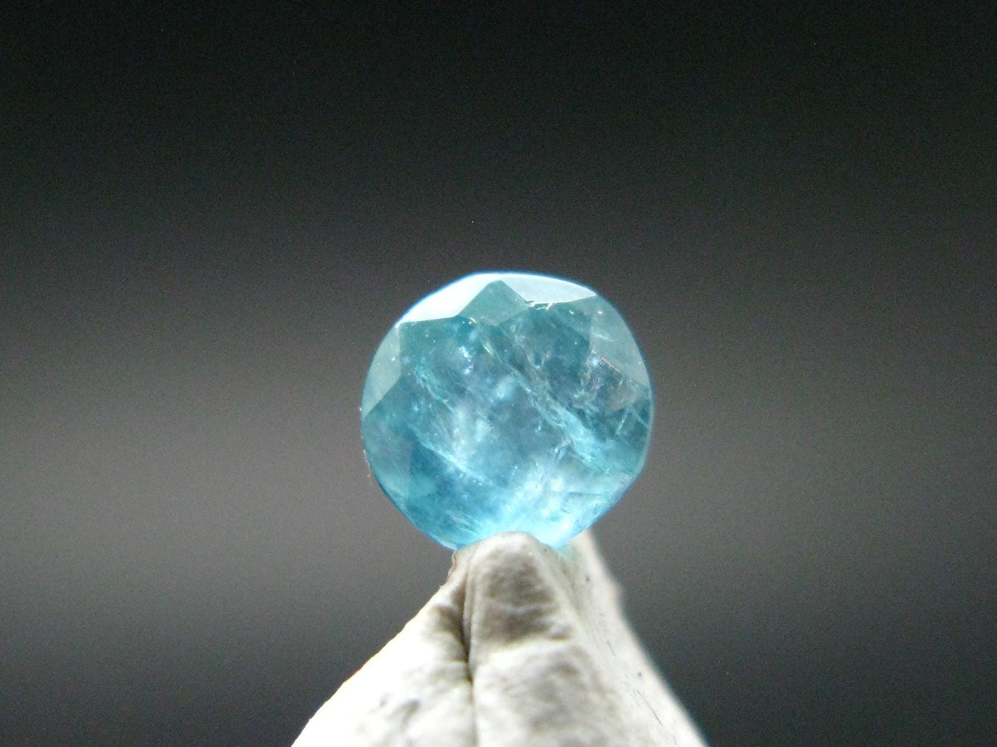 Extremely Rare Grandidierite Cut Stone From Madagascar - 0.43 Carats