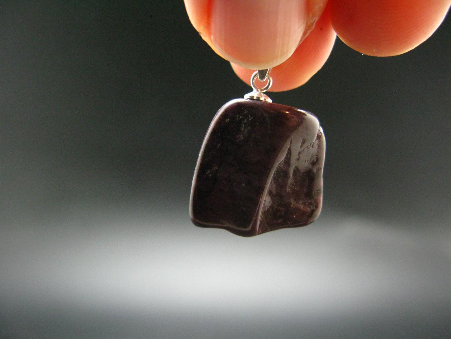 Sugilite Silver Pendant From South Africa - 1.0" - 3.77 Grams
