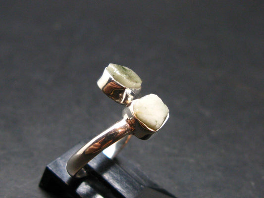 Phenakite Phenacite Crystal Silver Ring From Brazil - Size 7 - 2.29 Grams