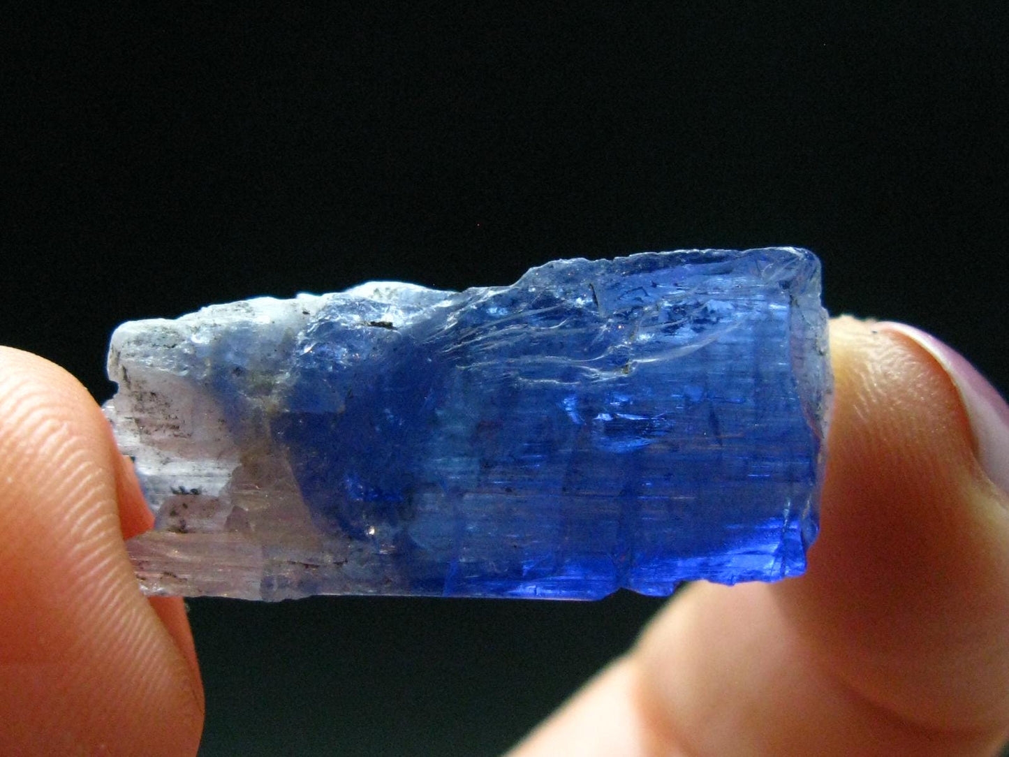 Fine Gem Tanzanite Zoisite Crystal From Tanzania - 23.95 Carats - 1.0"