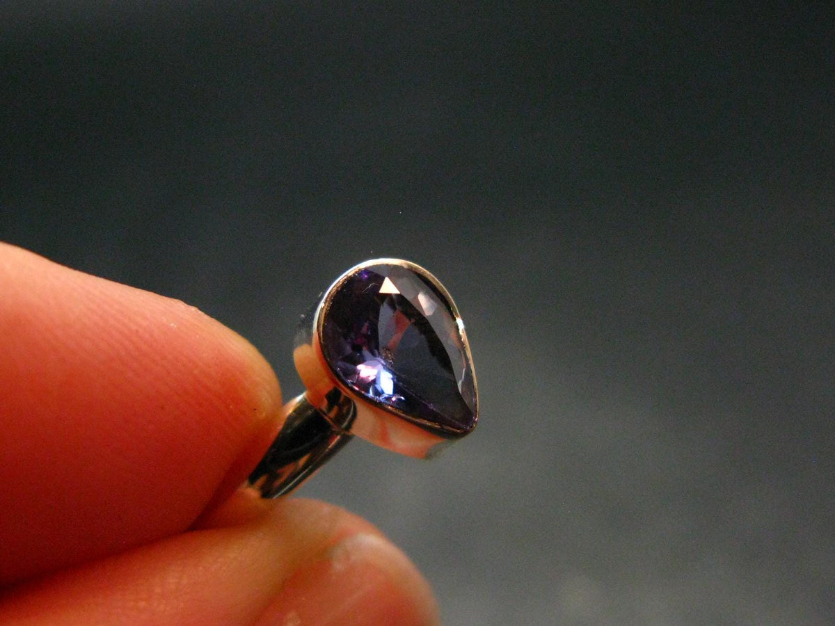Tanzanite (Zoisite) Sterling Silver Ring - 2.0 Grams - Size 6