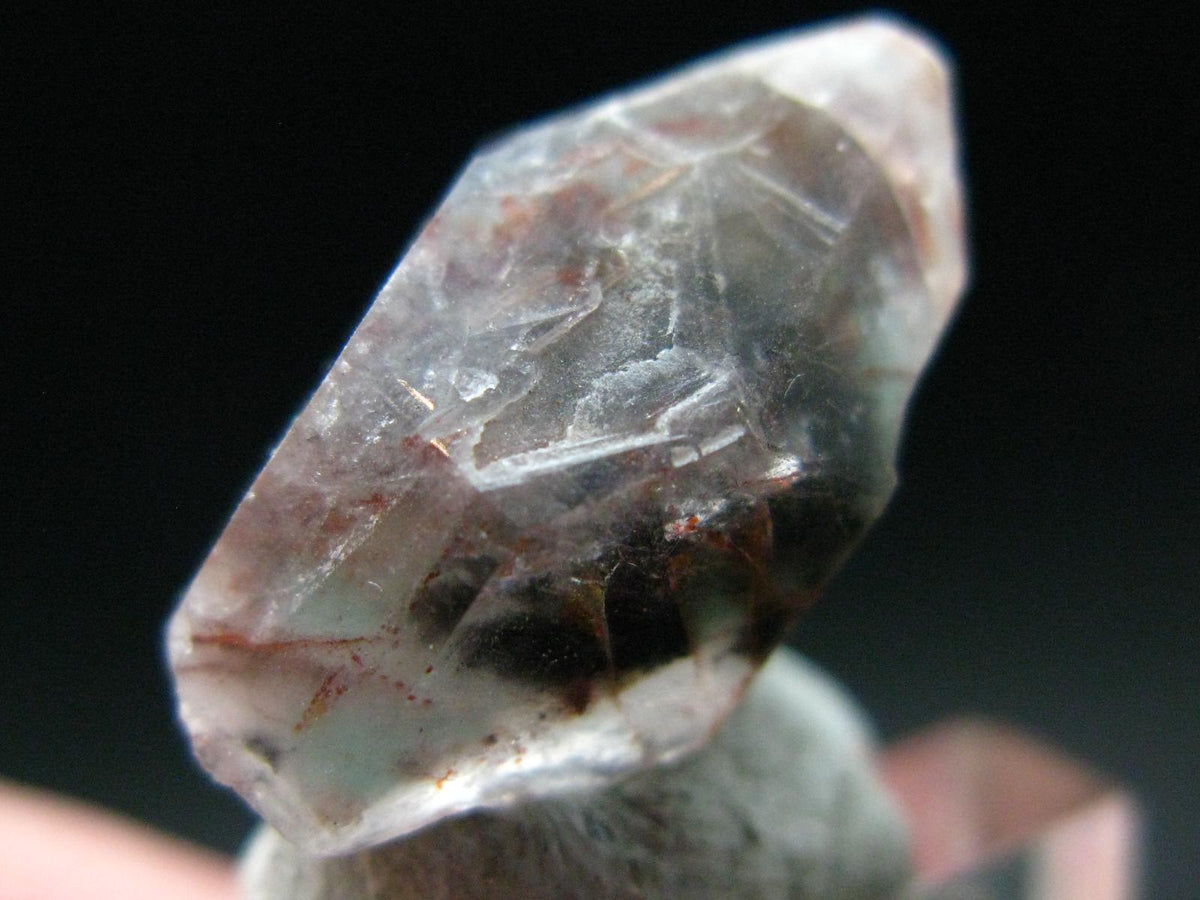 Ajoite In Quartz Crystal From South Africa - 0.8" - 11.41 Carats