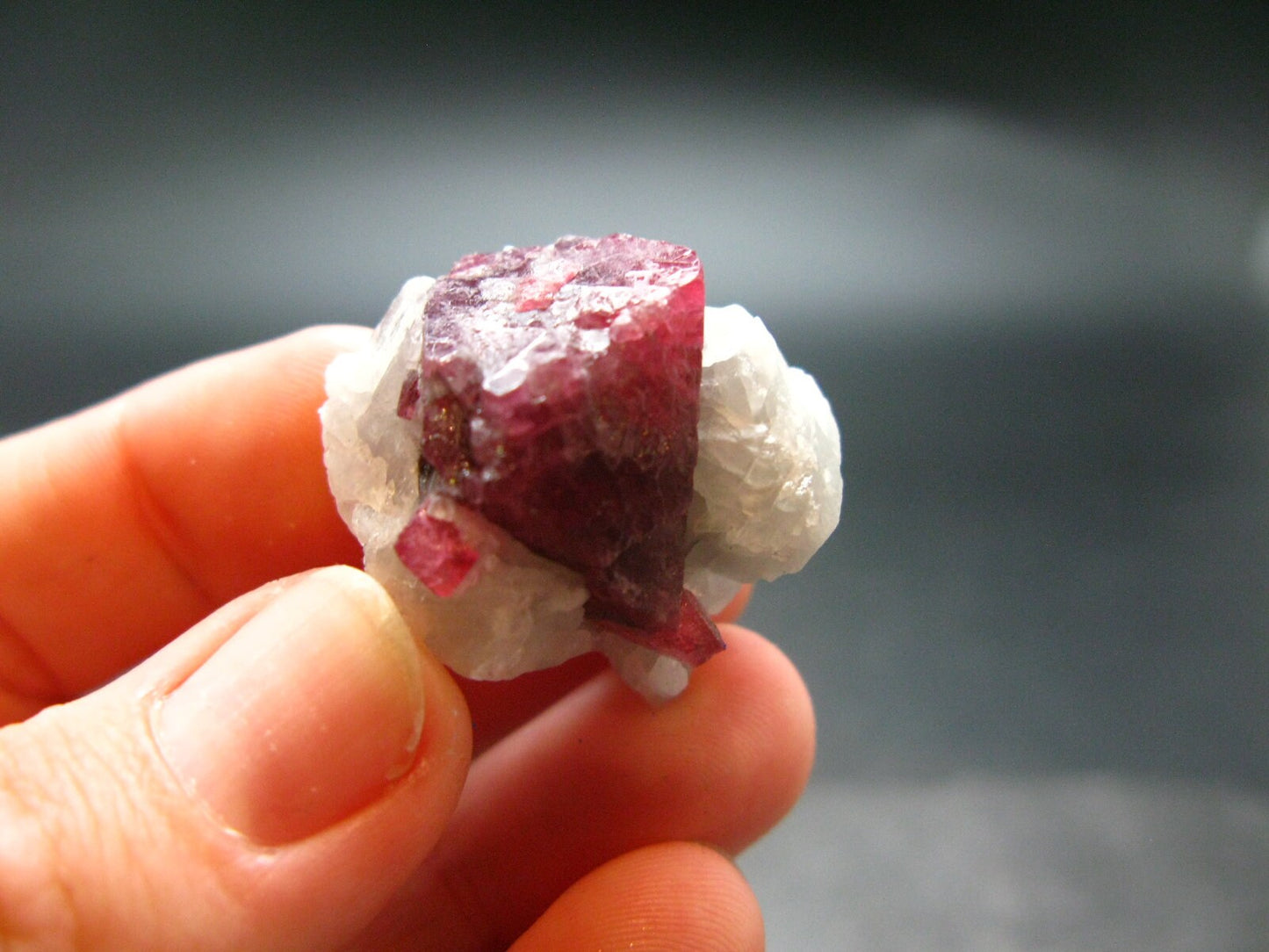 Pink Spinel Cluster From Tanzania - 0.9" - 16.40 Grams