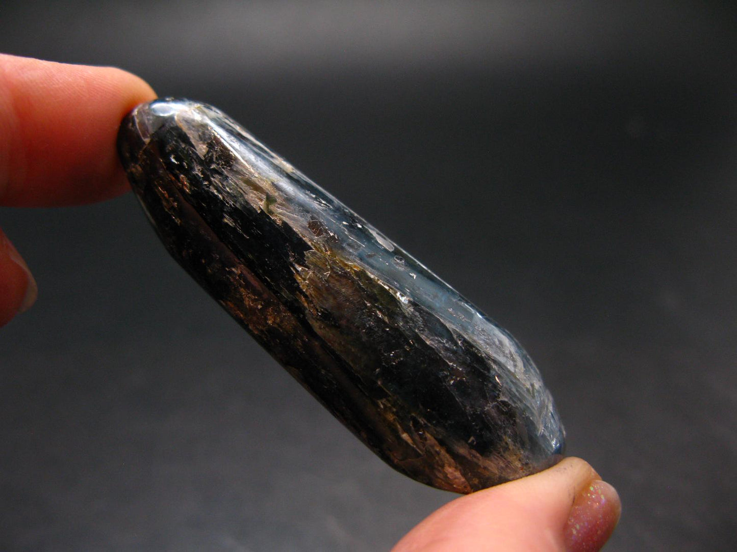Blue Kyanite Tumbled Stone From Brazil - 2.3"