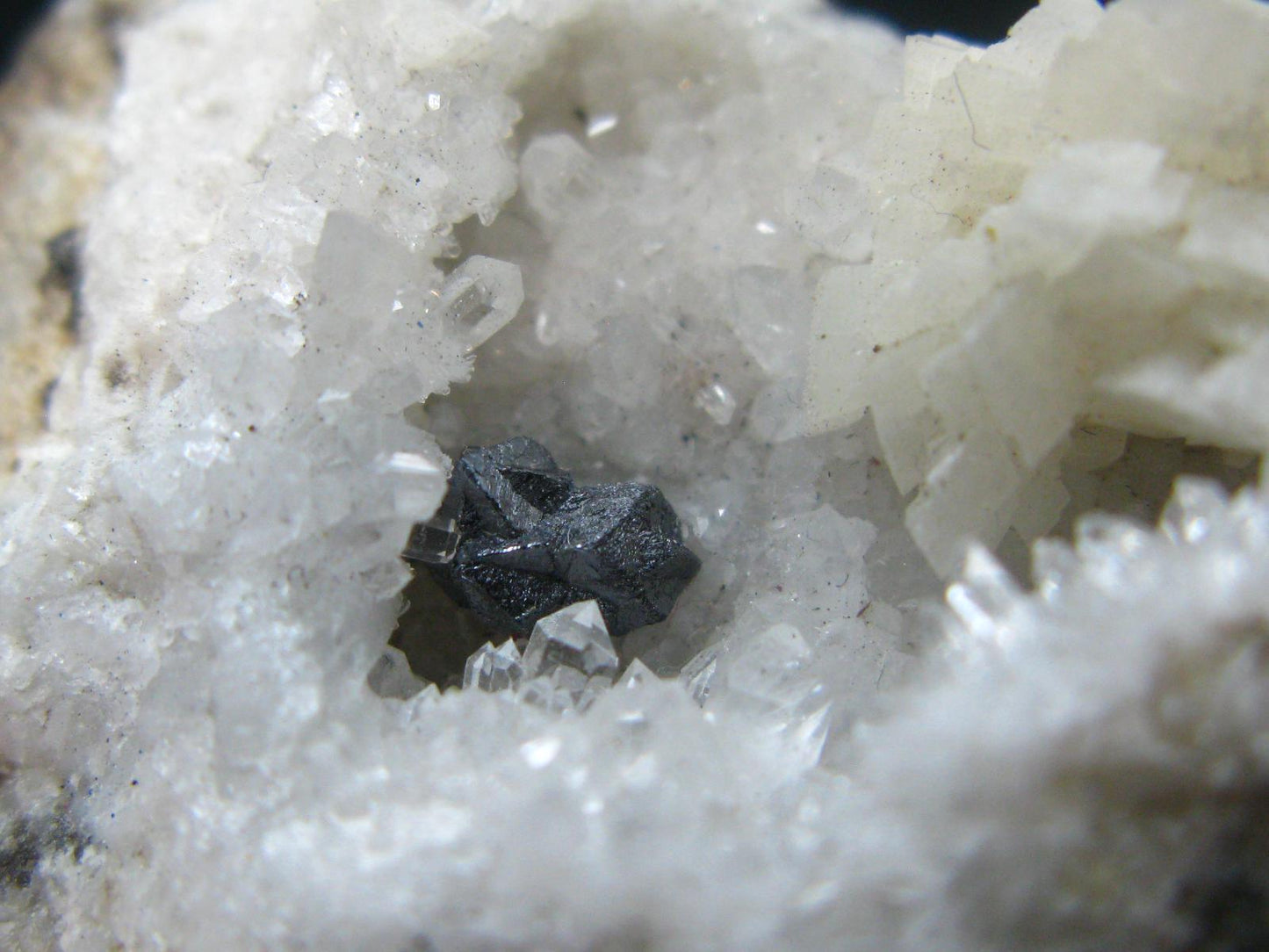 Cinnabar Cluster Matrix from China - 2.1" - 47.59 Grams