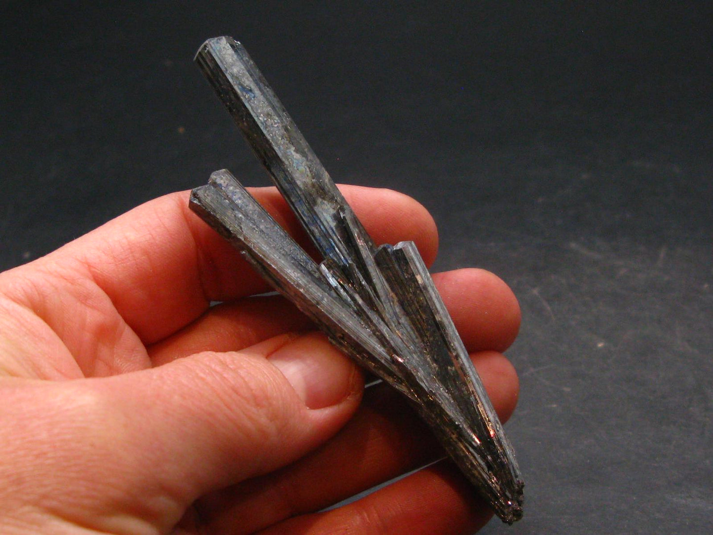 Large Stibnite Cluster from China - 3.5" - 26.35 Grams