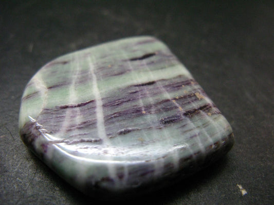 Very Rare Kammererite Chrome Clinochlore Tumbled Stone from Turkey - 1.4" - 21.45 Grams