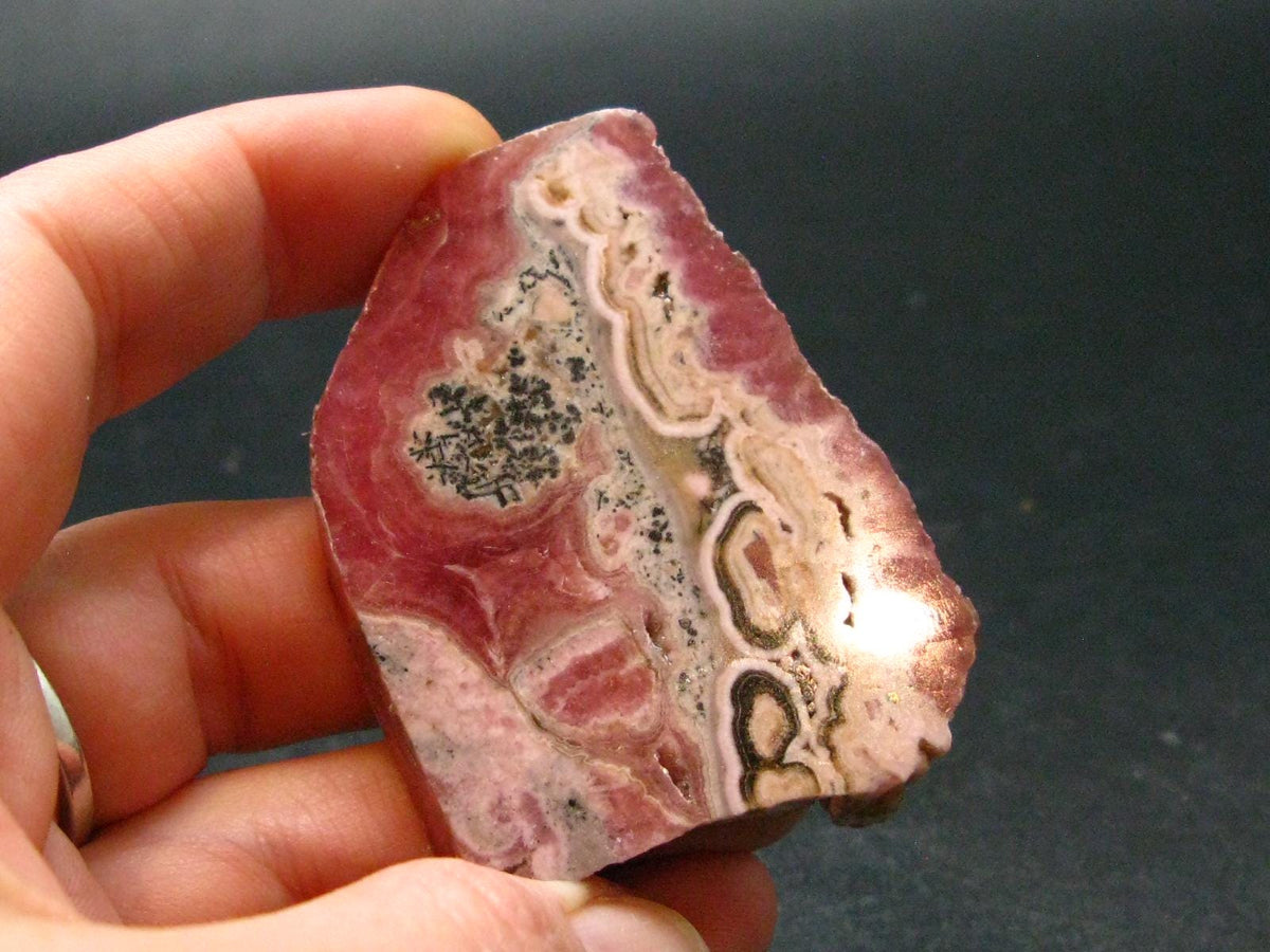 Rhodochrosite Large Slab From Argentina - 2.1" - 28.56 Grams