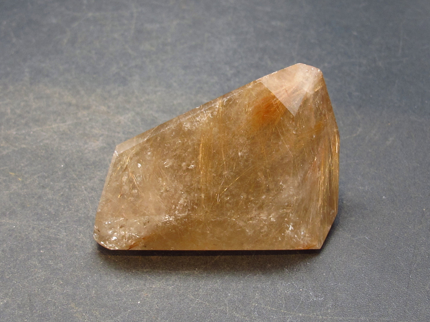 Large Polished Rutilated Quartz Crystal from Brazil - 2.1" - 59.3 Grams