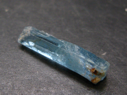 Gem Aquamarine Crystal Blue Beryl From Vietnam - 3.03 Grams - 1.3"