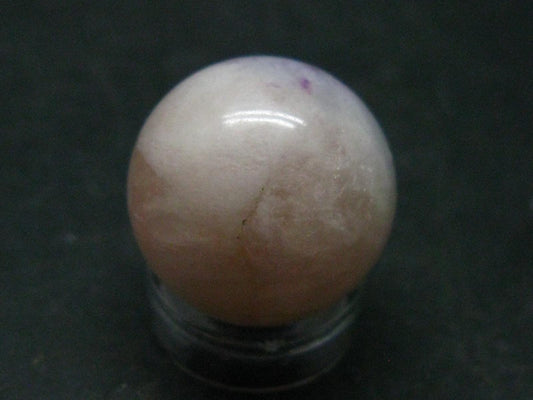 Bicolor Pink Morganite & Blue Aquamarine Sphere Ball From Brazil - 0.7" - 8.68 Grams