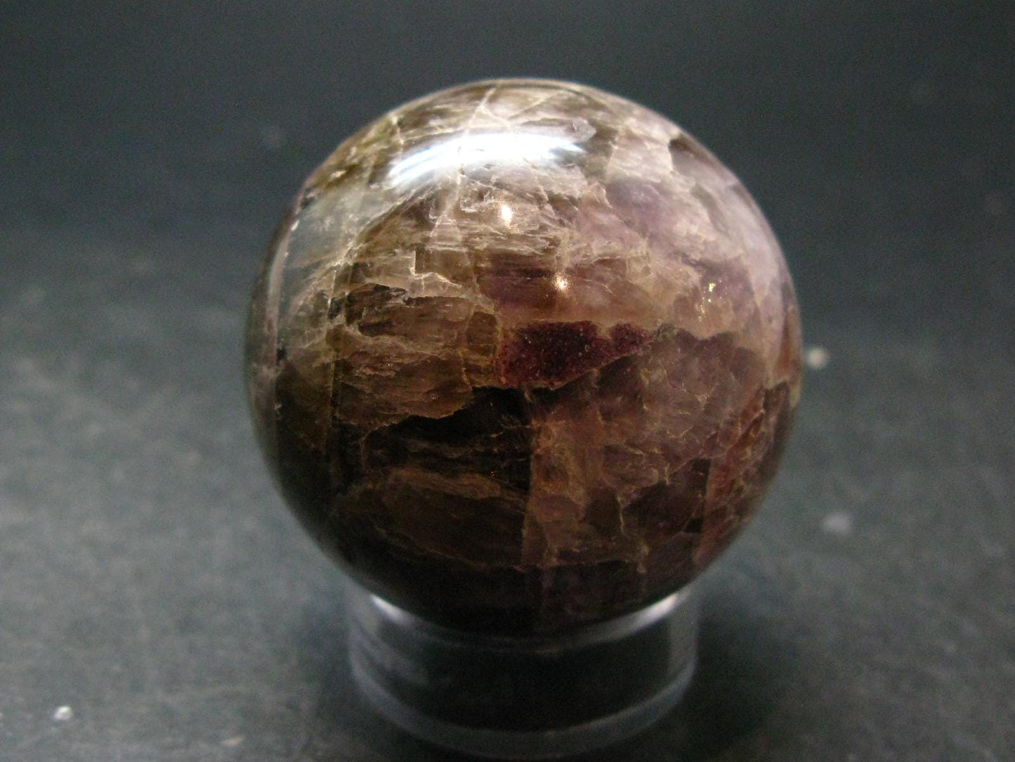 Cacoxenite Super 7 Sphere From Brazil - 1.8" - 132.89 Grams