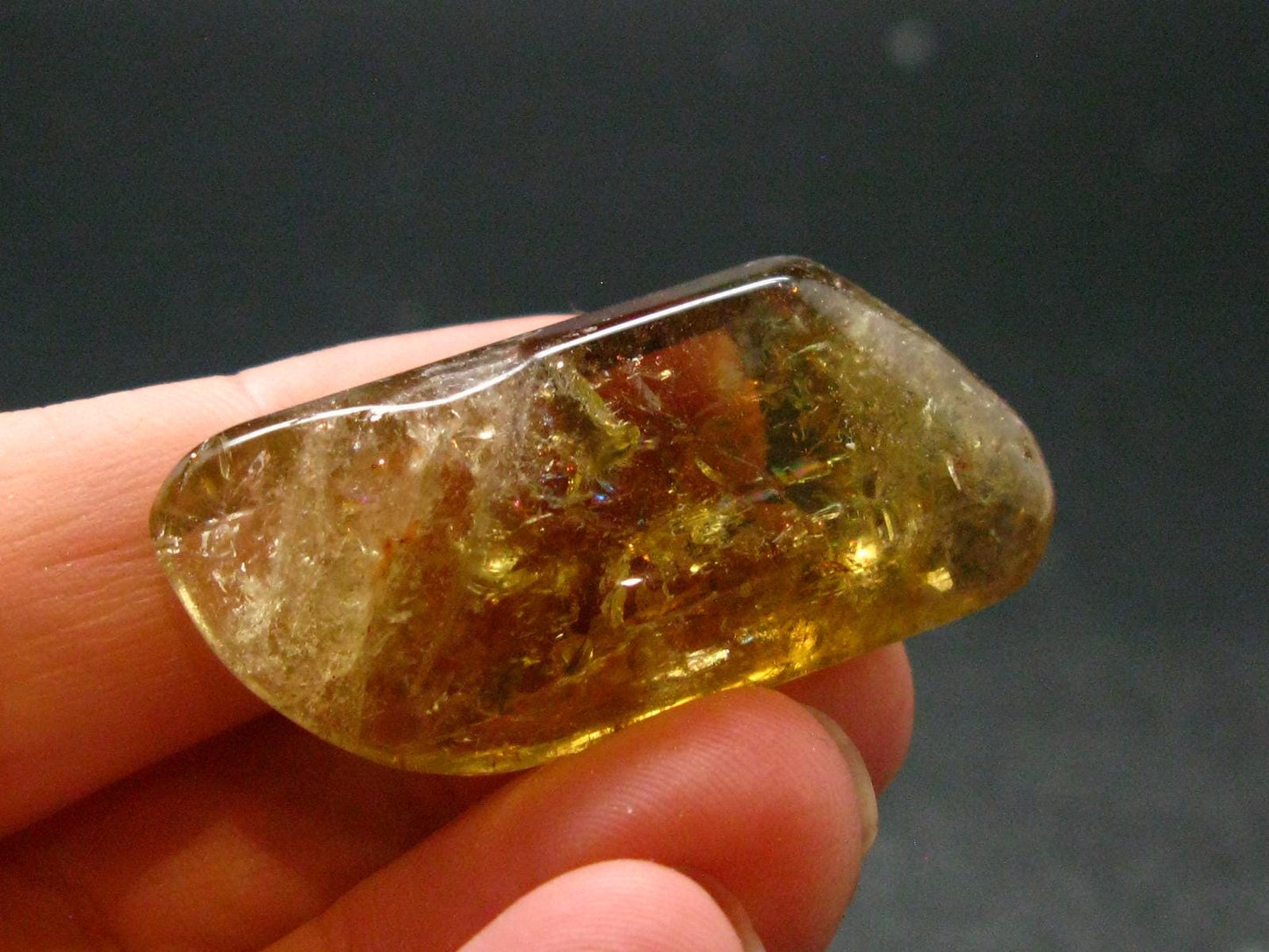 Stunning Natural Unheated Citrine Crystal from Zambia - 11.65 Grams - 1.5"
