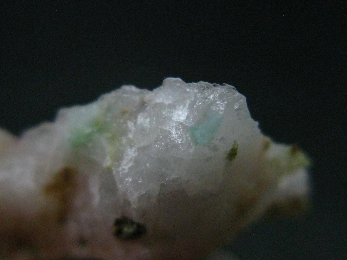 Rare Ajoite in Quartz Crystal from South Africa - 1.0" - 2.30 Grams