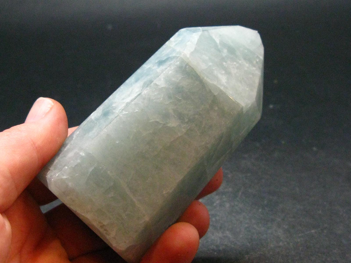 Aquamarine Blue Beryl Obelisk From Brazil - 3.4" - 185.66 Grams