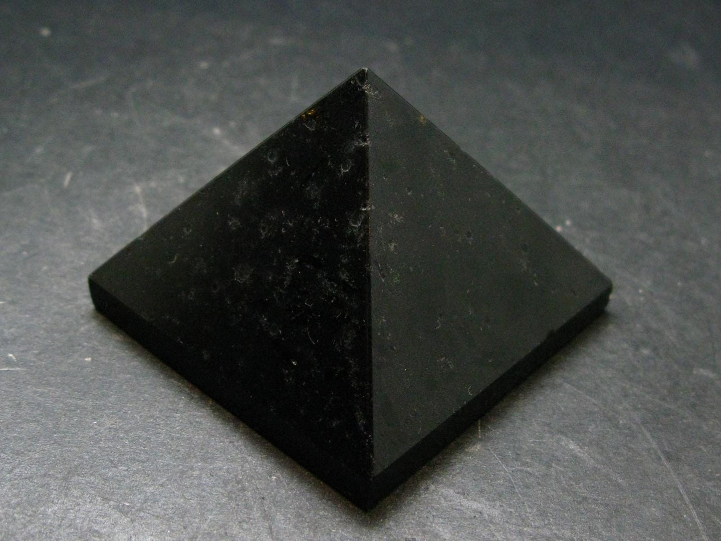 Black Tourmaline Schorl Pyramid From Brazil - 104.84Grams - 1.4 Inches