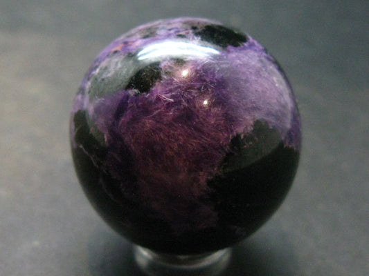 Nice Charoite Sphere from Russia - 63.05 Grams - 1.3"