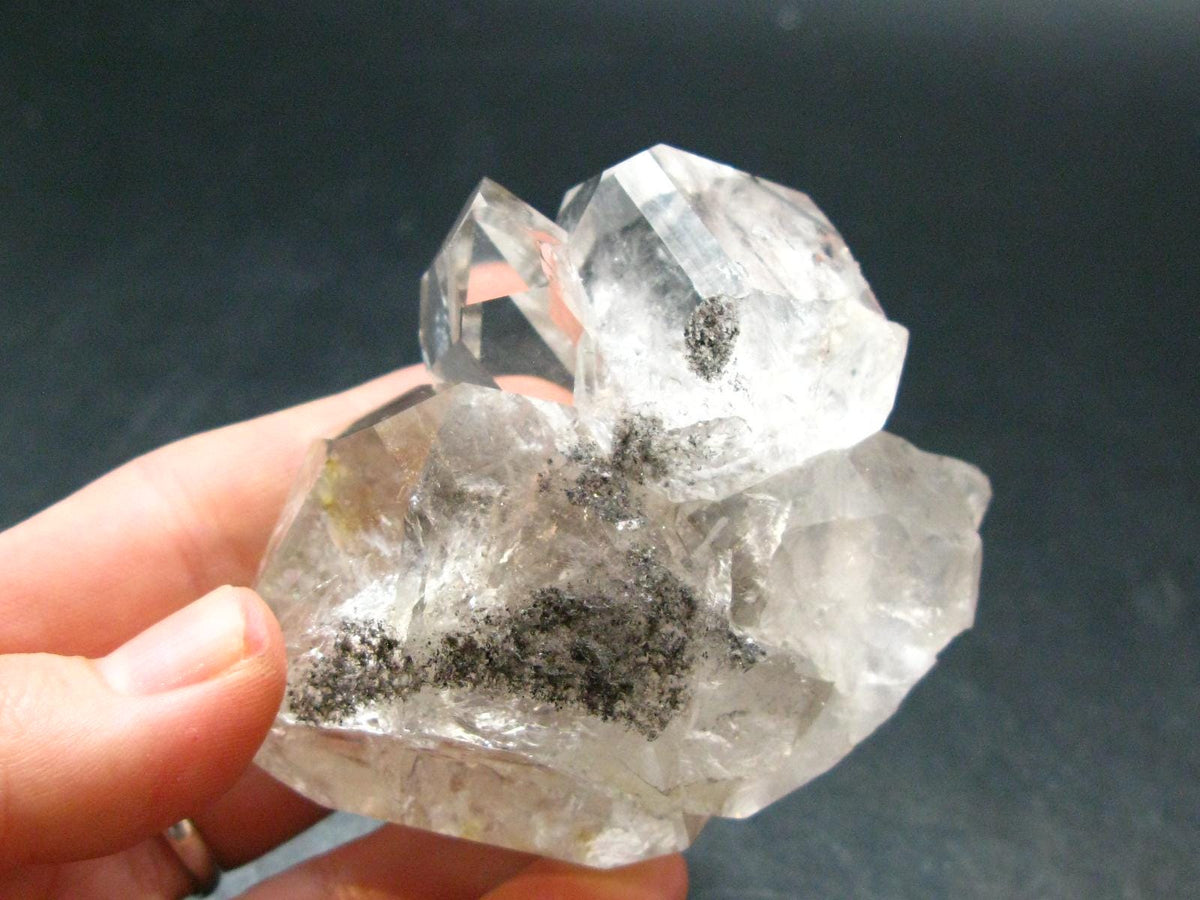 Fine Herkimer Diamond Quartz Crystal From New York - 2.5" - 132.63 Grams