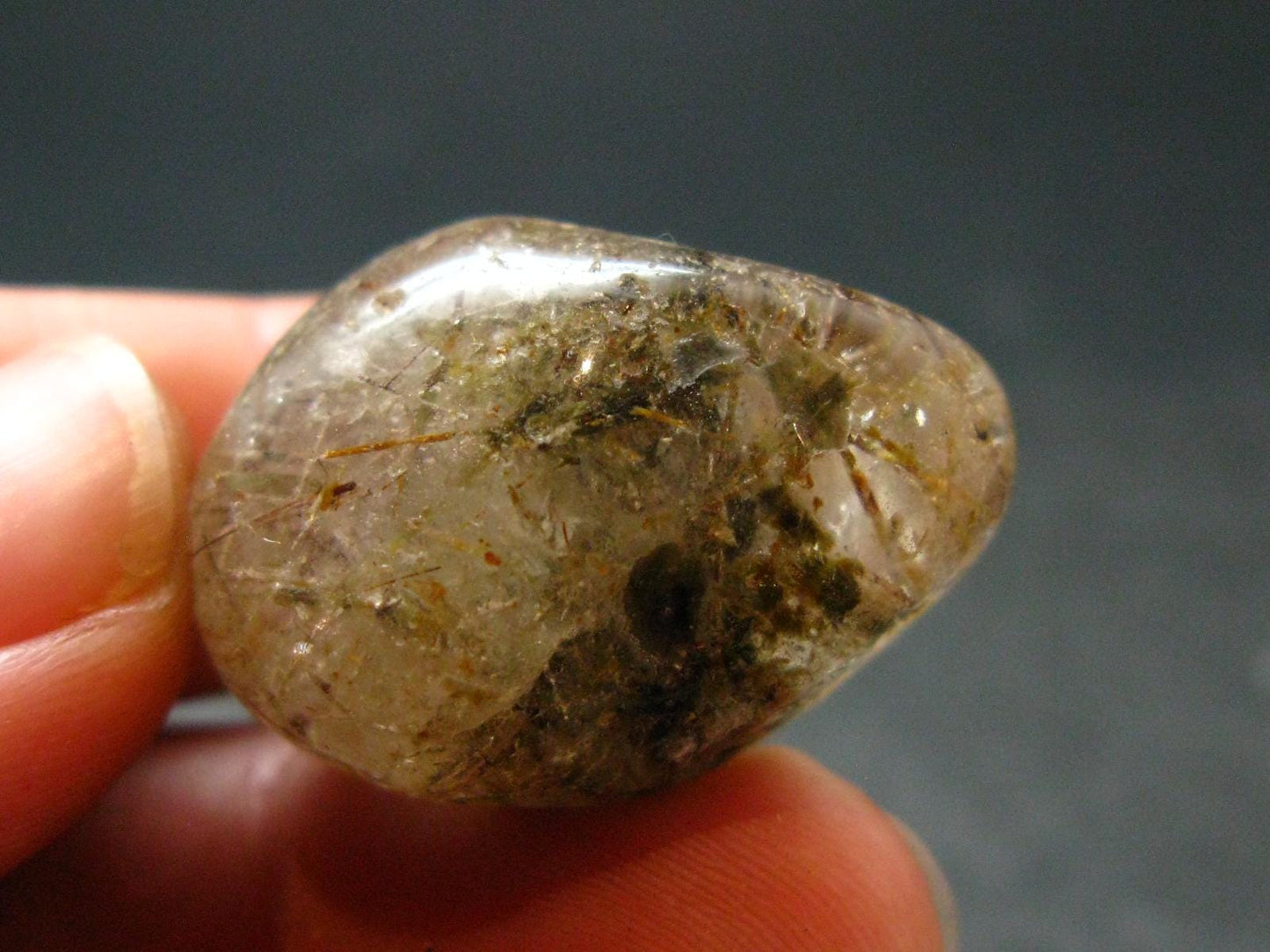 Rare Witches Finger Quartz Crystal Tumble From Zambia - 1.0" - 15.35 Grams