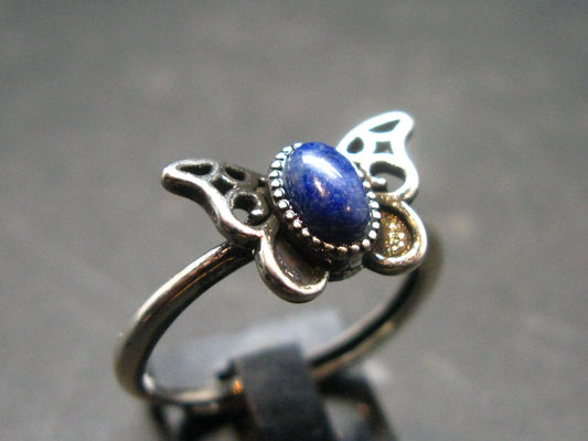 Lapis Lazuli Ring From Afghanistan - 1.71 Grams - Size adjustable